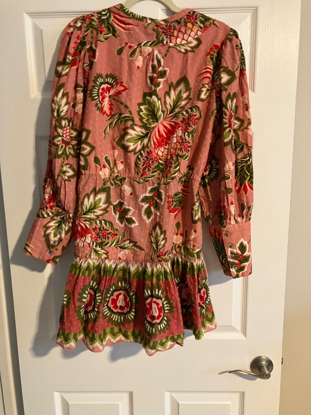Farm Rio Long Sleeve Mini Dress Large - Picture 2 of 9